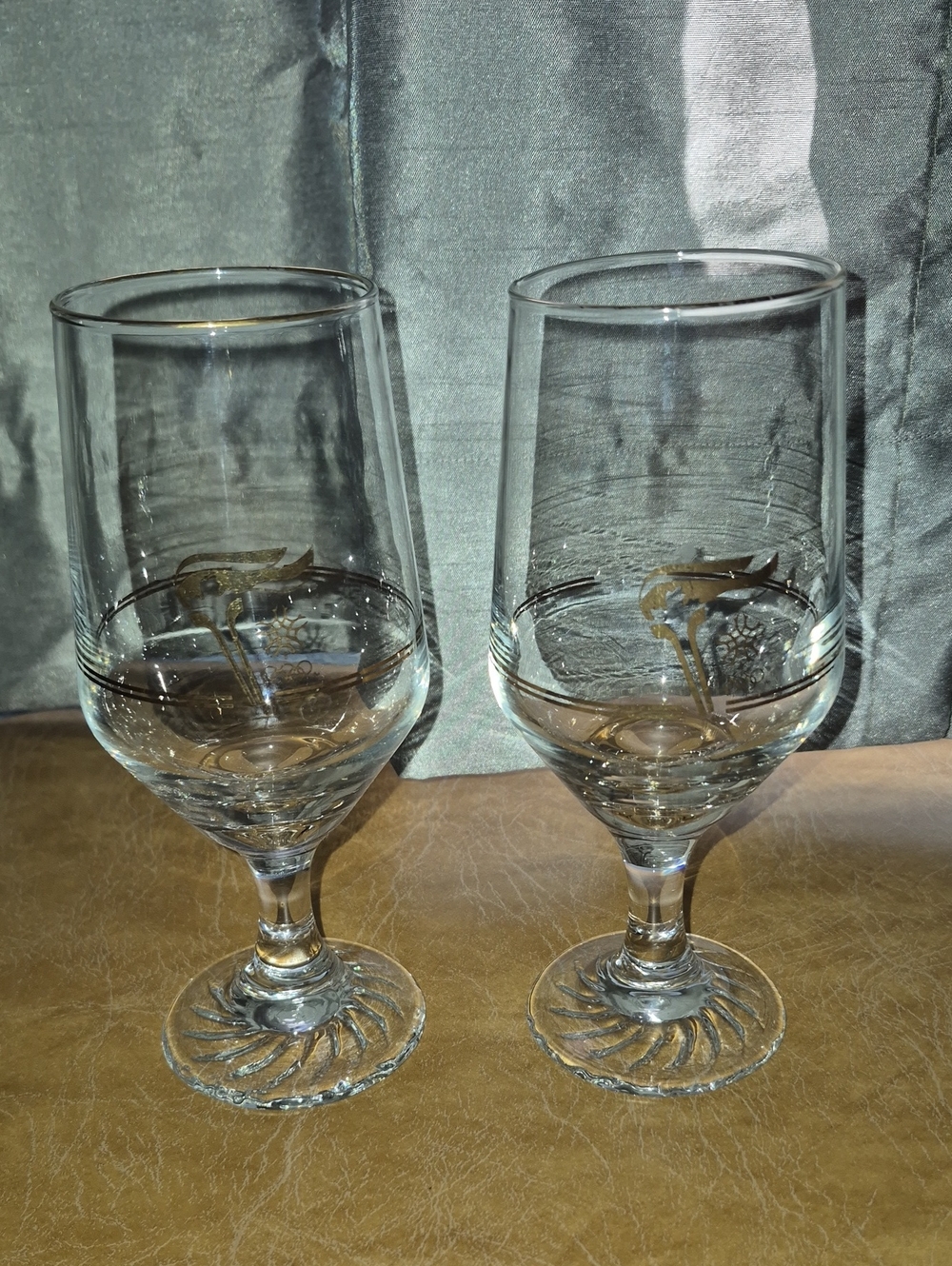 Vintage 1988 Calgary Winter Olympic Glasses